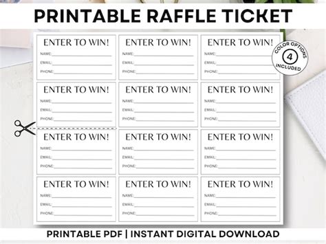 free raffle ticket maker|free raffle tickets to print at home.
